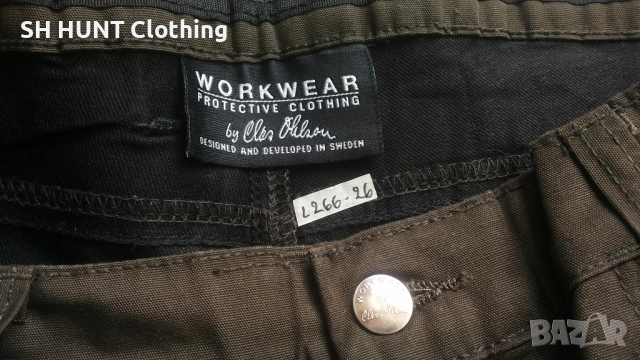 Clas Ohison Stretch Trouser размер 2-3XL за лов рибол панталон със здрава и еластична материи - 2298, снимка 14 - Екипировка - 53711867