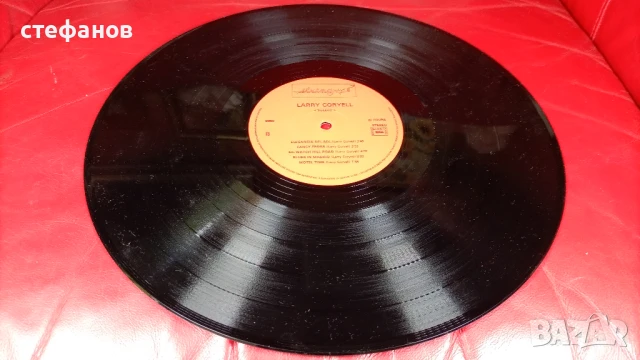 Дългосвиреща грамофонна плоча LARRY CORYELL „bolero”, Франция, снимка 6 - Грамофонни плочи - 51142867