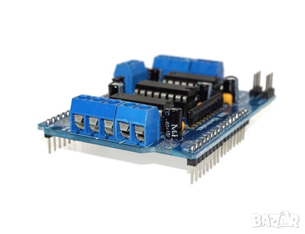 Arduino Motor Drive Shield Expansion Board L293D For Mega2560 UNO, снимка 2 - Друга електроника - 46807021