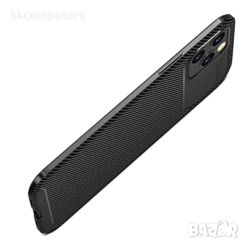Apple iPhone 12 Pro Max 6.7 inch Удароустойчив Carbon Fiber Калъф и Протектор, снимка 9 - Калъфи, кейсове - 51121593