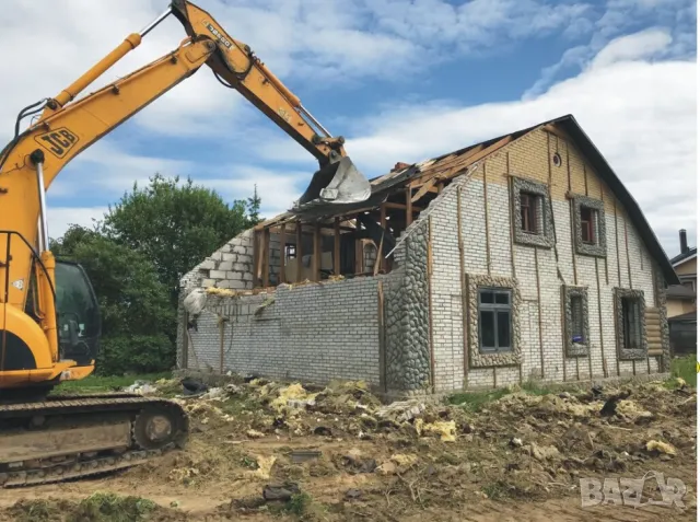 СЪБАРЯНЕ на стари КЪЩИ -ИЗВОЗВАНЕ на отпадъците -РАЗЧИСТВАНЕ.... Услуги с различна Строителна техник, снимка 11 - Други ремонти - 32812617