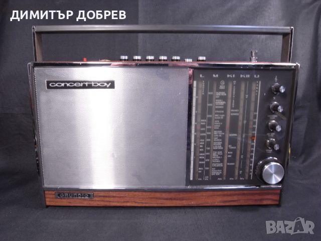 СТАР РЕТРО ТРАНЗИСТОР РАДИО GRUNDIG CONCERT BOY, снимка 7 - Радиокасетофони, транзистори - 45656556