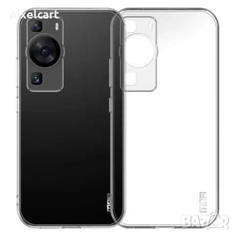 Силиконов калъф MOFI за Huawei P60 / P60 Pro, Прозрачен, снимка 1 - Калъфи, кейсове - 47982801