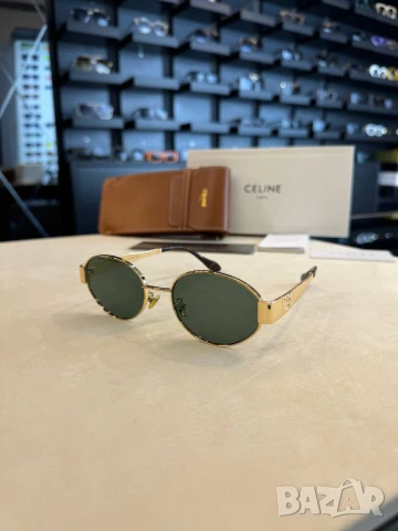 очила с черен обикновен калъф gucci celine и ув защита