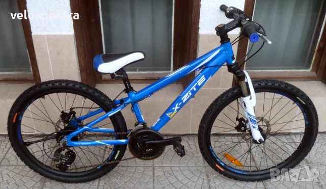 ЕксЗайт ! 24 цола капли ! Преден амортисьор ! Алуминиев !, снимка 8 - Велосипеди - 51378516