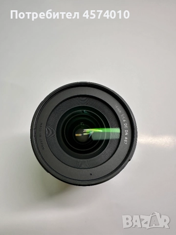 Sigma 16mm f1.4 Sony E, снимка 2 - Обективи и филтри - 51471690