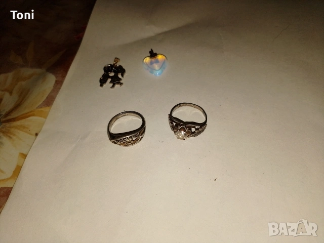 сребърен пръстен медальон по договаряне , снимка 3 - Бижутерийни комплекти - 53928314