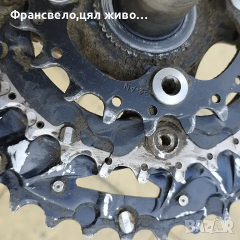 Курбел за велосипед колело Shimano deore fc m 612, снимка 4 - Части за велосипеди - 47203216