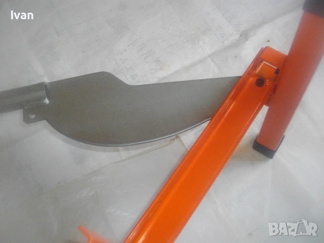 НОВА голяма масивна немска лостова ръчна ГИЛОТИНА РЕЗАЧКА ЗА ЛАМИНАТ 80 см/5,0 кг, снимка 13 - Други инструменти - 54033339