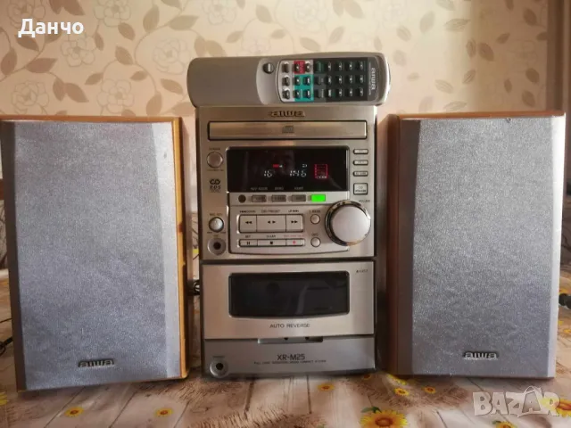 Уредба AIWA XR-M25 – Мини система, снимка 3 - Аудиосистеми - 47041185