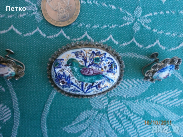 Автентичен комплект , снимка 8 - Антикварни и старинни предмети - 52606513