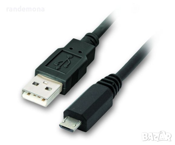 Кабел USB 2.0 AM / Micro USB M 2.5A-1m, снимка 1 - Кабели и адаптери - 46766441