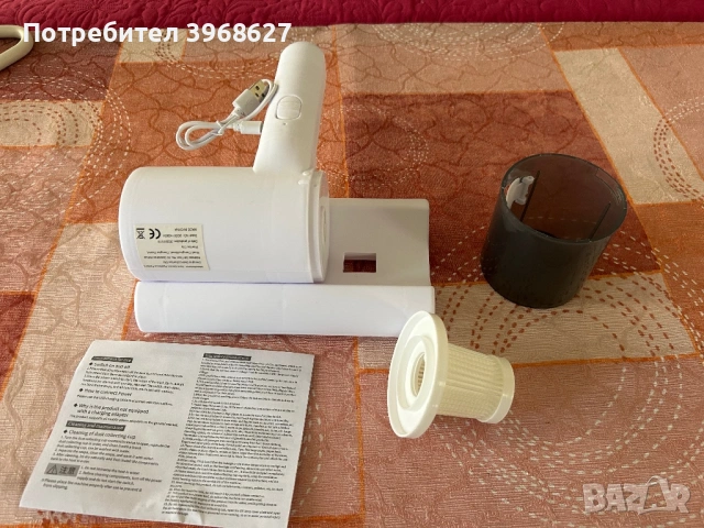 Акумулаторна прахосмукачка за акари и прах - нова, снимка 2 - Прахосмукачки - 54085800