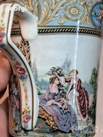 порцеланова чаша Somerton green 31/1, снимка 5 - Чаши - 53010676