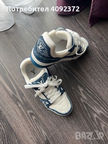 Louis Vuitton LV trainers, снимка 4 - Кецове - 45656811