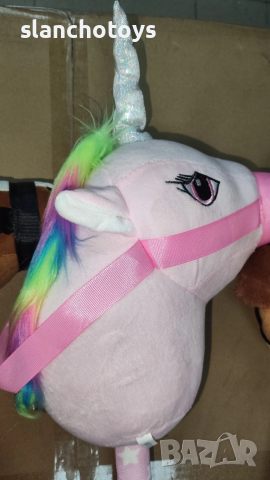 Конче на пръчка, 70см, снимка 4 - Плюшени играчки - 53023499