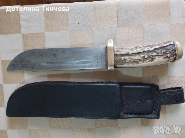 Кован ловен нож, снимка 2 - Ножове - 54014859