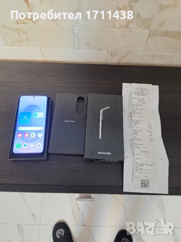 Samsung s25 + 256gb 12 ram с Гаранция 
