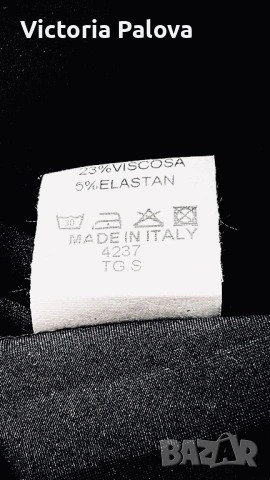 Уникална авангардна находка на Souvenir Italy - Нестандартен силует в Deep Navy, снимка 16 - Рокли - 53953605