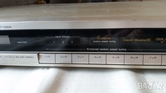 Technics ST-G45A Tuner, снимка 3 - Аудиосистеми - 49340037
