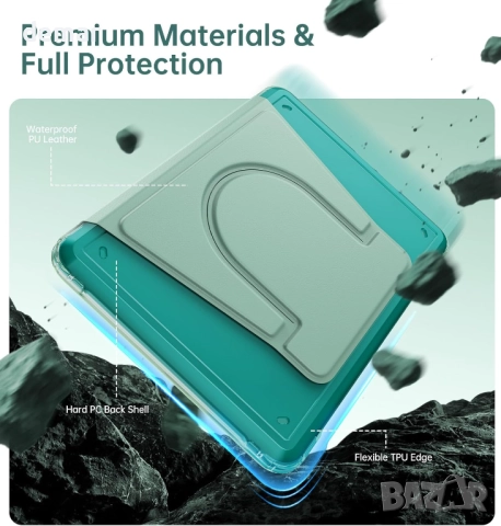 Въртящ се на 360° калъф MoKo за 7" Kindle Paperwhite 12-то поколение 2024 и Kindle Colorsoft 2024/25, снимка 6 - Калъфи, кейсове - 52104925