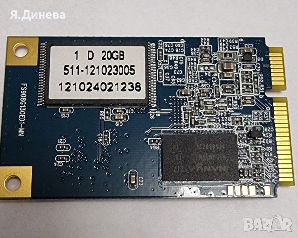 M-sata mini SSD 16--20 GB, снимка 5 - Твърди дискове - 46416815