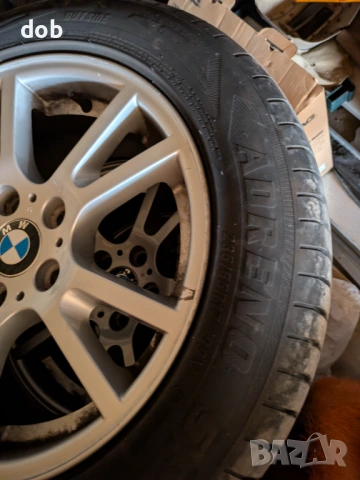 Оригинални алуминиеви джанти с летни гуми за БМВ Х3, E83, снимка 5 - Гуми и джанти - 54196018