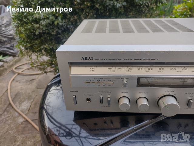 Akai AA-R20 - AM/FM Stereo Receiver (1980-81), снимка 3 - Ресийвъри, усилватели, смесителни пултове - 45002401