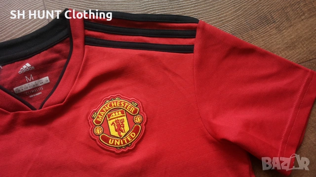 Adidas FC MANCHESTER UNITED Kids Football T-Shirt Размер 11-12г /152см детска футболна тениска 37-66, снимка 4 - Детски тениски и потници - 53126859
