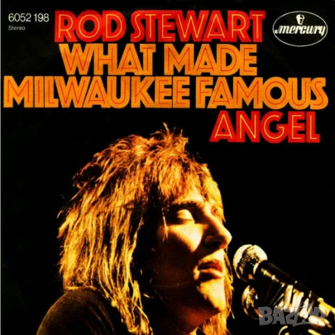 Грамофонни плочи Rod Stewart ‎– What Made Milwaukee Famous / Angel 7" сингъл, снимка 1