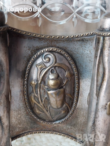 Много рядка стара Френска фруктиера с две вази., 1 400 €, снимка 9 - Други - 52317517