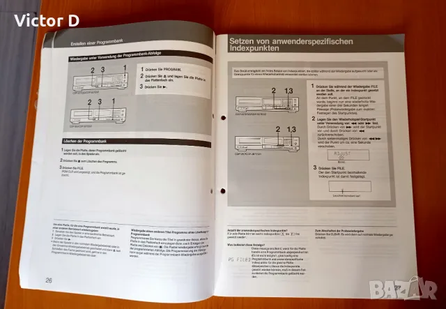 Книжка SONY CD-227 ESD,507ESD,307ESD,950, снимка 3 - Други - 47578861