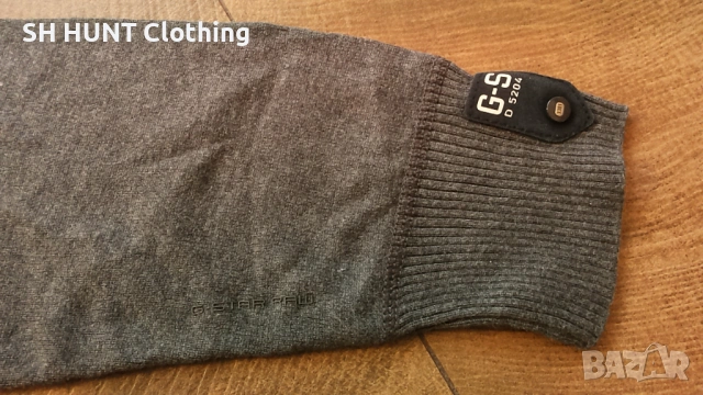 G-Star размер L мъжки пуловер 5-28, снимка 6 - Пуловери - 53297622