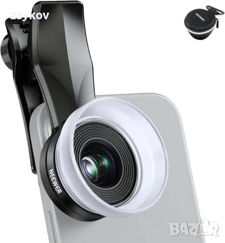 NEEWER 10X макро обектив със 17 мм скоба