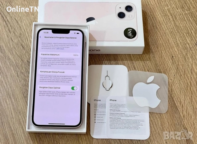 iPhone 13 128GB 100% battery , снимка 2 - Apple iPhone - 54146991