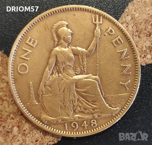 Монети Великобритания-2 бр.(1936,1948), снимка 3 - Нумизматика и бонистика - 51474483