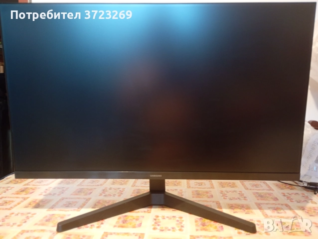 Чисто нов IPS монитор Samsung LS27C310 – 27" Full HD, 75Hz, Ultra slim, снимка 2 - Монитори - 51790593