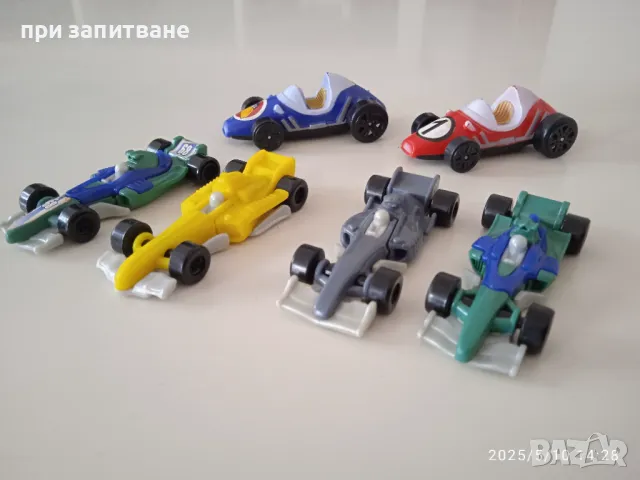 Малки Формула Kinder Surprise 6,5 см., снимка 2 - Колекции - 50231537