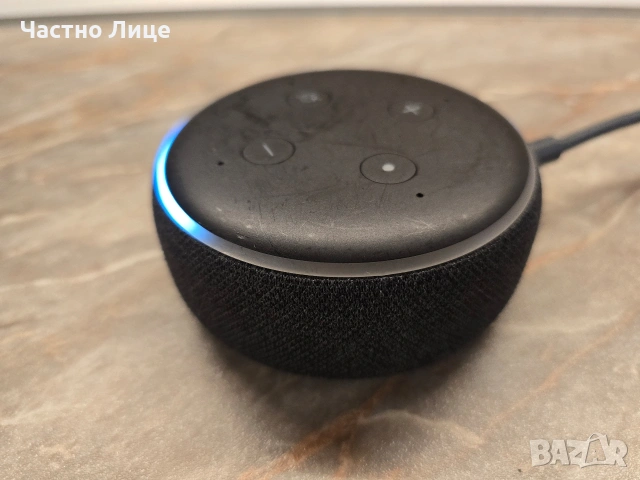 Amazon Echo Dot 3та генерация, снимка 4 - Друга електроника - 53959884