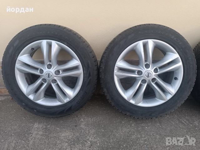 Гуми с джанти Nissan Qashqai 17", снимка 2 - Гуми и джанти - 52267841