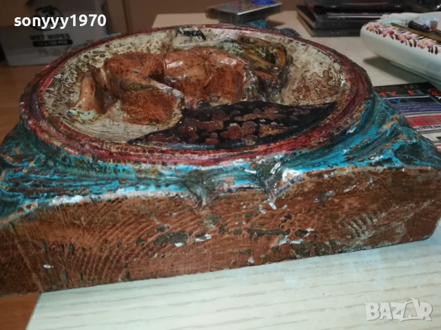 АНТИКА ОТ ФРАНЦИЯ-ДЪРВОРЕЗБА РЕЛИКВА 2207250938LCHERY, снимка 8 - Антикварни и старинни предмети - 51100568