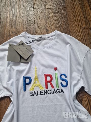 Страхотна дамска тениска BALENCIAGA нова с етикет, размер S / M ,L , XL, 2XL , снимка 6 - Тениски - 46049527