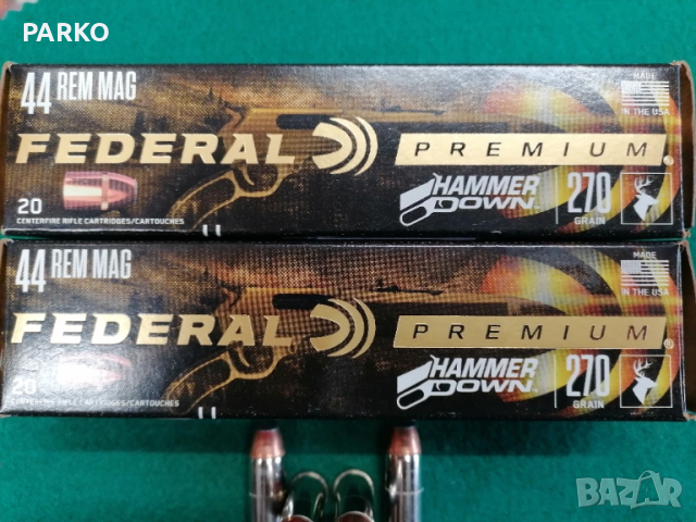 Federal 44 rem mag. , снимка 3 - Оборудване и аксесоари за оръжия - 52388810