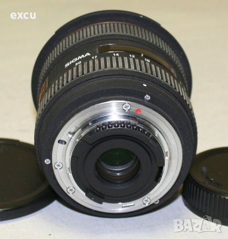 Широкоъгълен обектив Sigma AF 10-20 EX DC HSM за Nikon, снимка 4 - Обективи и филтри - 46481990