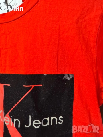 Calvin Klein тениска S, снимка 3 - Тениски - 54299756