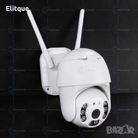 COBRA 8 LED A0012 PRO ICSEE Куполна безжична камера 4+4LED, снимка 4 - Друга електроника - 53127662