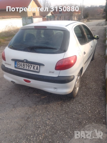 Пежо 206 , снимка 4 - Автомобили и джипове - 53711479