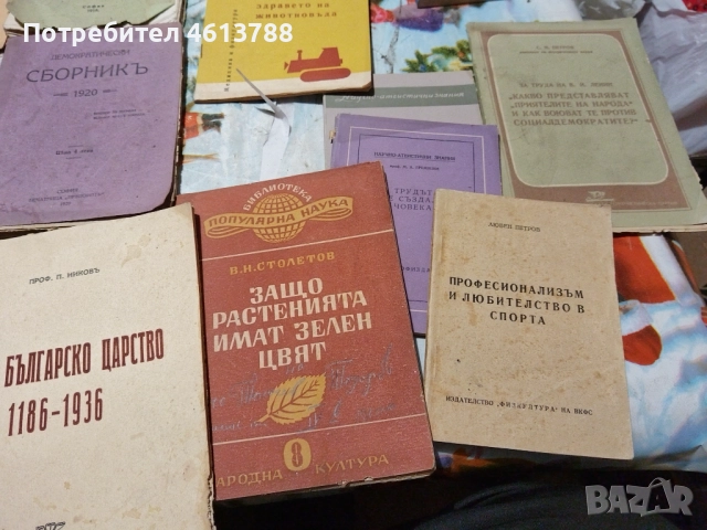 Стари книги, снимка 10 - Антикварни и старинни предмети - 52497530