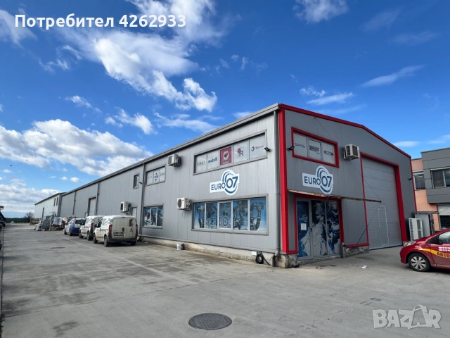 660 кв.м Хале под наем – Карловско шосе, Пловдив, Северна индустриална зона