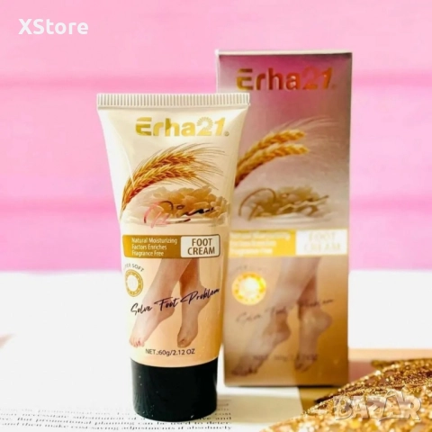 Интензивен крем за крака Erha21 – Хидратира, възстановява, омекотява, снимка 6 - Козметика за тяло - 51225001